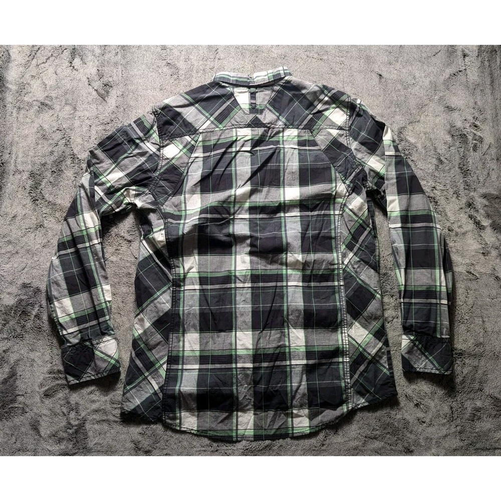 Buckle Black No. 48 Long Sleeve Button Up Shirt Men's Size Medium Standard Fit - Picture 9 of 11